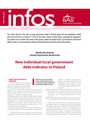 New individual local government debt indicator in Poland