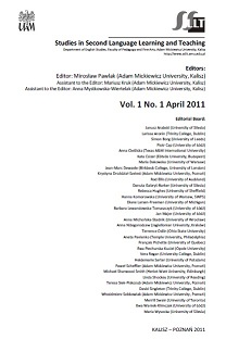 L2 willingness to communicate (WTC) and international posture in the Polish educational context Cover Image