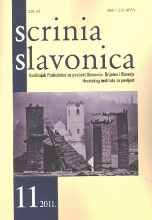 Bibliografija časopisa Scrinia Slavonica 2001.-2010.
