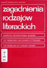 Cultural taxonomies of non-mimetic literature Cover Image