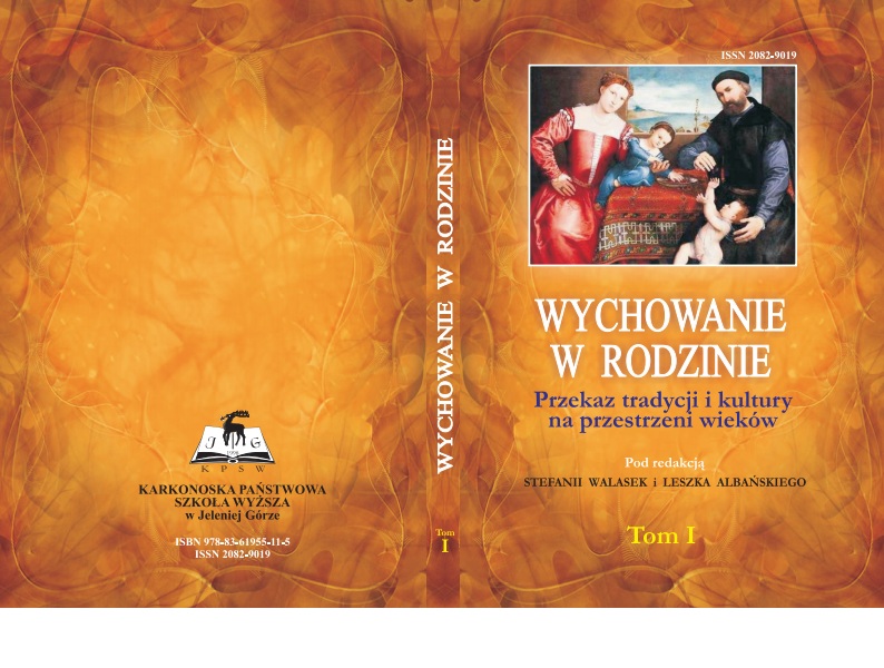 The Old Polish nobility family as an environment of upbringing and military training Cover Image