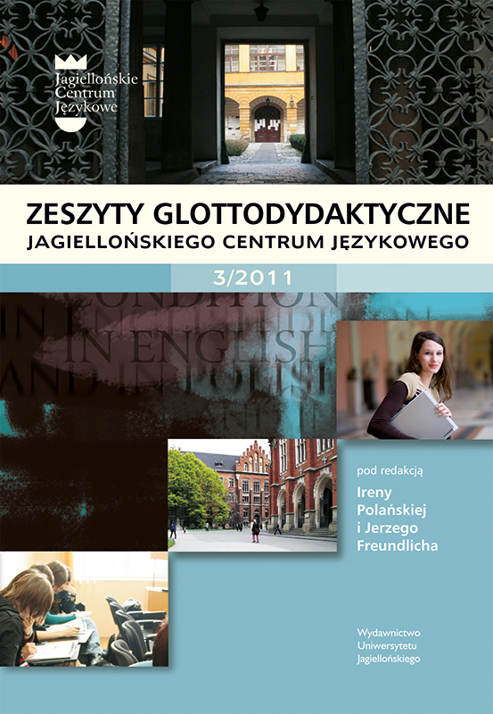 Uczenie się i nauczanie języka obcego studentów niewidomych i słabowidzących. Wybrane zagadnienia teoretyczne i praktyczne Cover Image