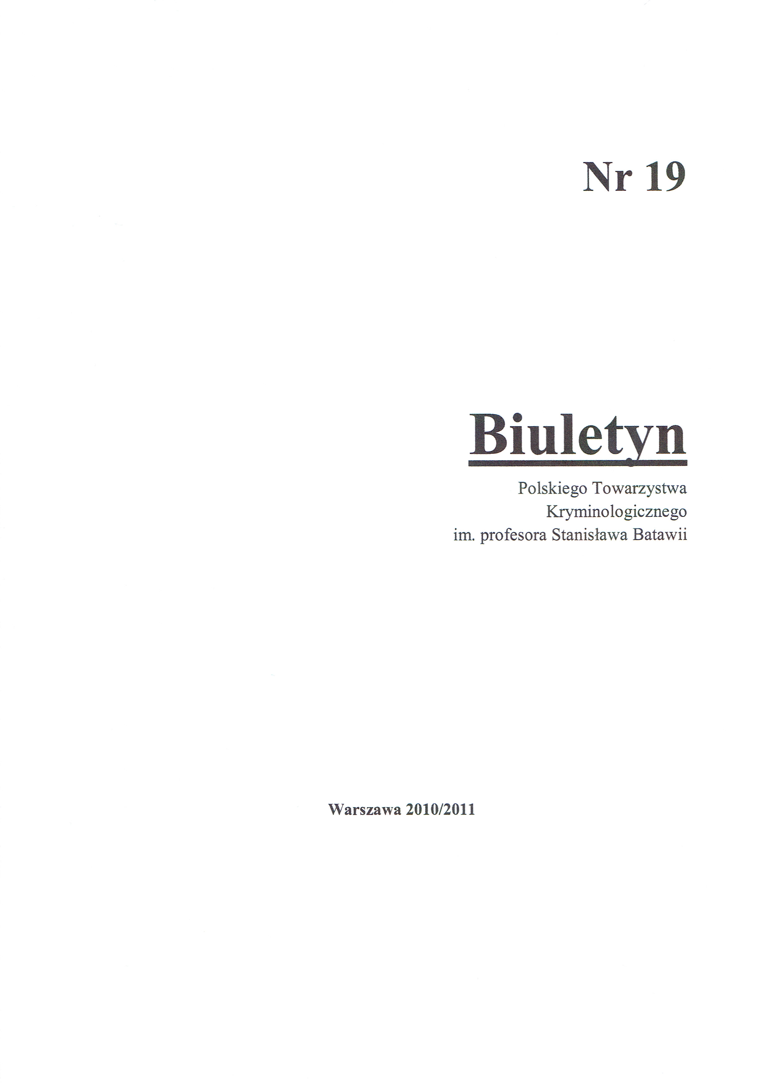 The report of the 11th Conference of the European Society Criminology - Vilnius, 22-24 September 2011 Cover Image