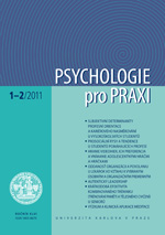 The prosocial traits and tendencies at university students of helping professions Cover Image