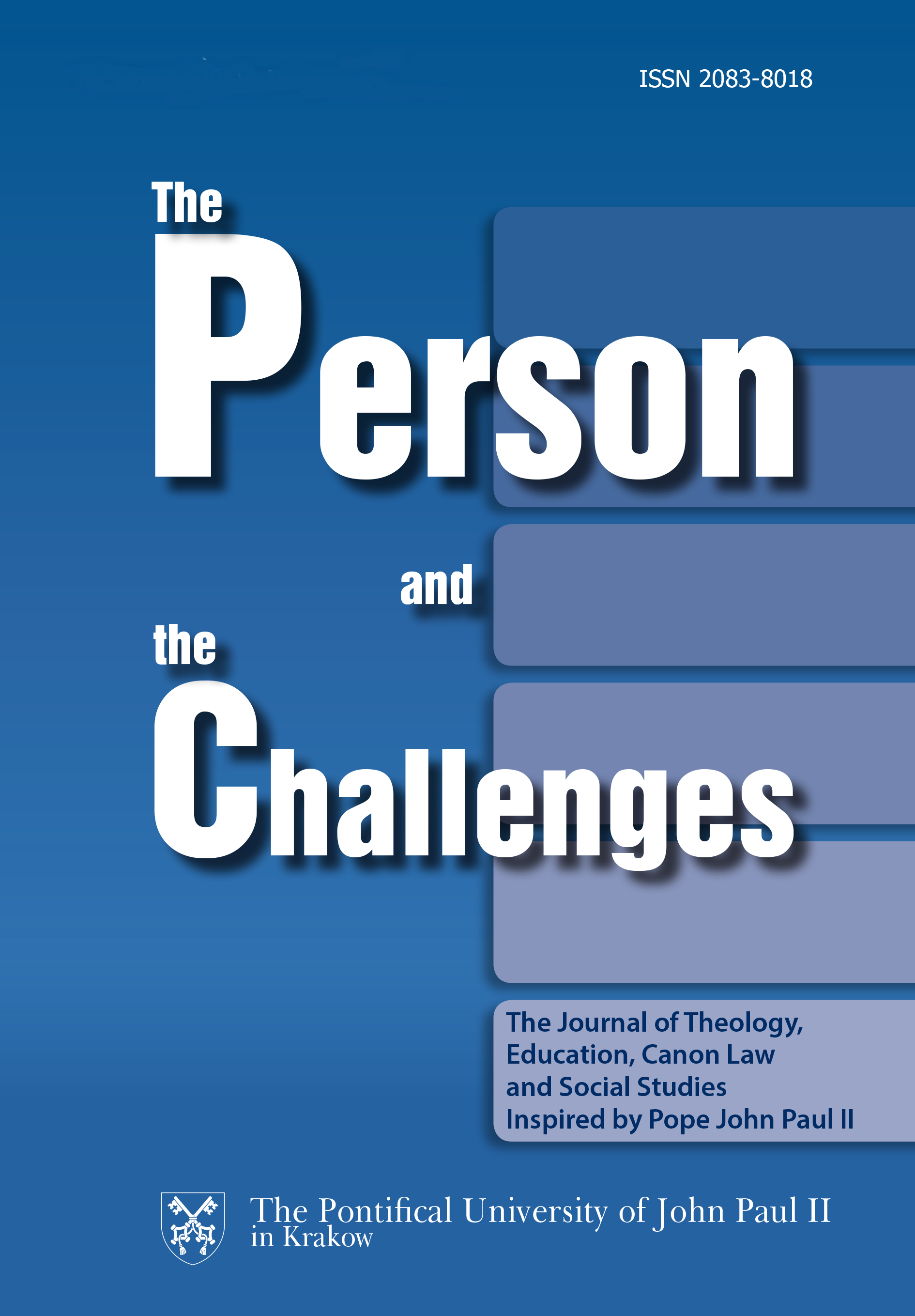 Specific Pastoral Personality of John Paul II 
according to Jean-Marie Lustiger Cover Image