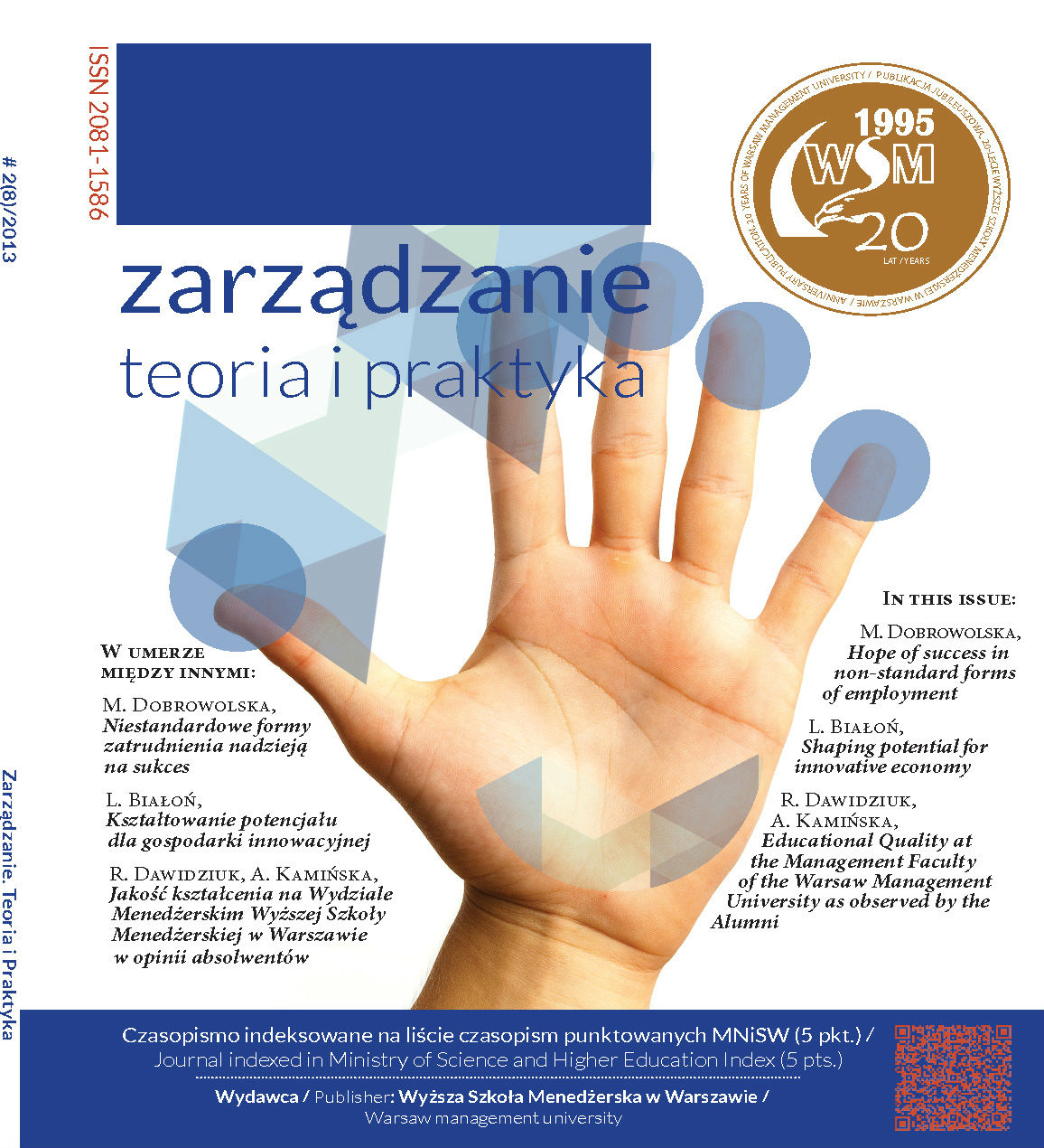 Review: Bolesław Rafał Kuc, Zarządzanie doskonałe, Wyd. P.M.T. Warszawa 2010, s. 670. Cover Image