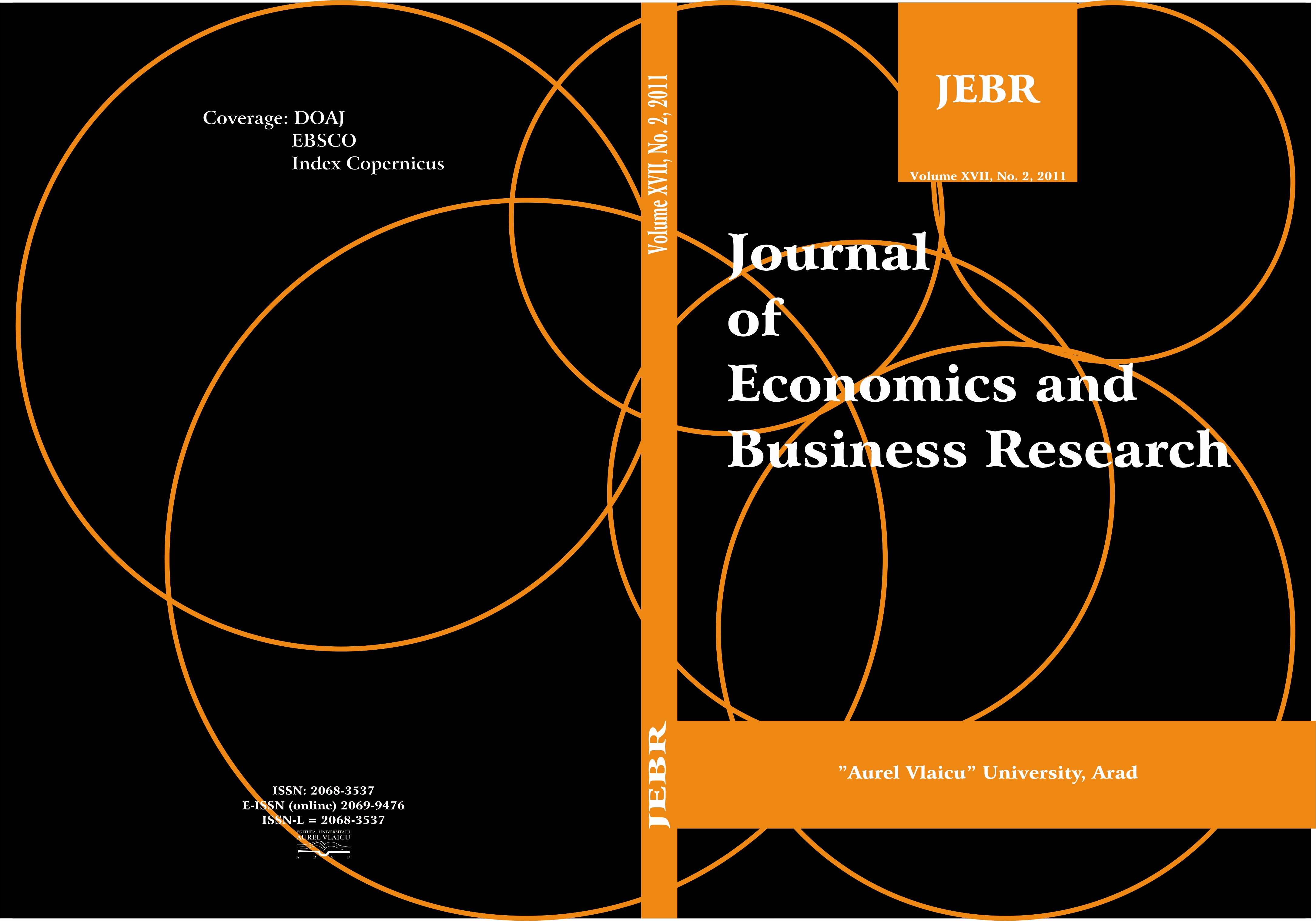 Regional disparities of unemployment 
in the European Union and in Romania Cover Image