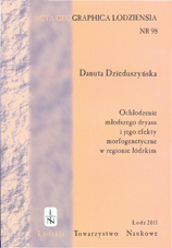 Younger Dryas Cooling and its Morphogenetic Importance in the Łódź Region (Central Poland) Cover Image