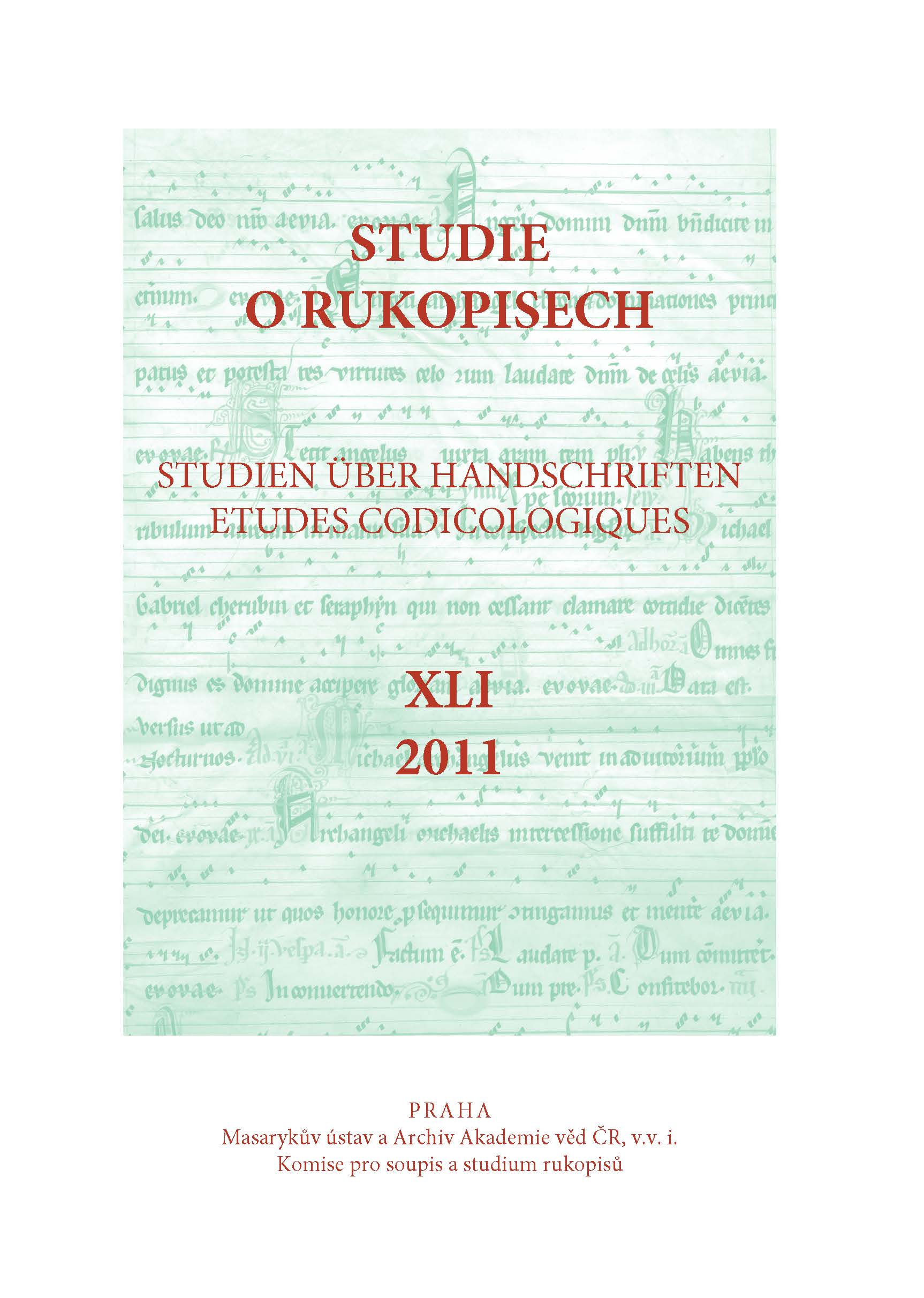 Typology of the initials and rudiments of the decoration system of the Medieval manuscripts I. Late antique, Pre-Romanesque, Byzantine and Romanesque manuscripts. Cover Image