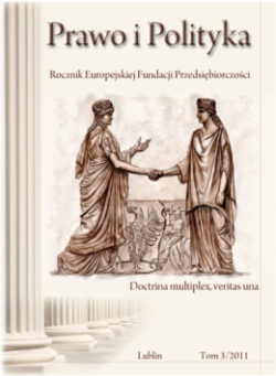 Presidency in the Council of the European Union after the Lisbon Treaty - Institutional Hybrid at the Beginning of the New Evolutionary Path