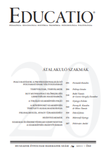 Az iskolai rendszerű szakképzés egyéni és társadalmi megtérülésének alakulása 1999 és 2010 között