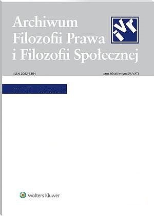 A response to Anna Tomza's review of the book „Summa iniuria. O błędzie formalizmu w stosowaniu prawa” Cover Image