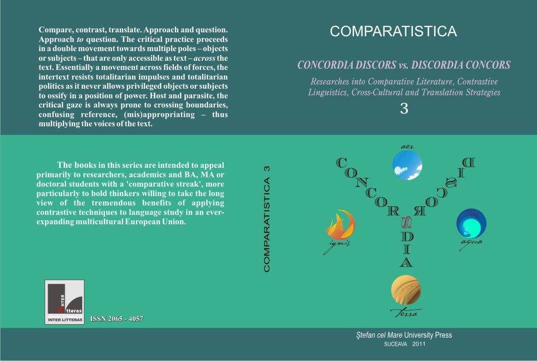 Lexico-Morphological Idiosyncrasies of Romanian as Compared with European Romance and Germanic  Languages. Similarities and Contrasts (I) THE VERB