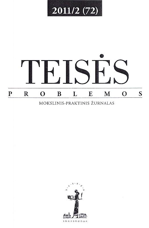 Bendruomenės vaidmuo nusikalstamumo prevencijoje: užsienio šalių patirties analizė
