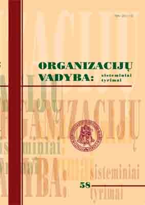 The Research on Sustainable Development in Lithuanian Organizations Cover Image
