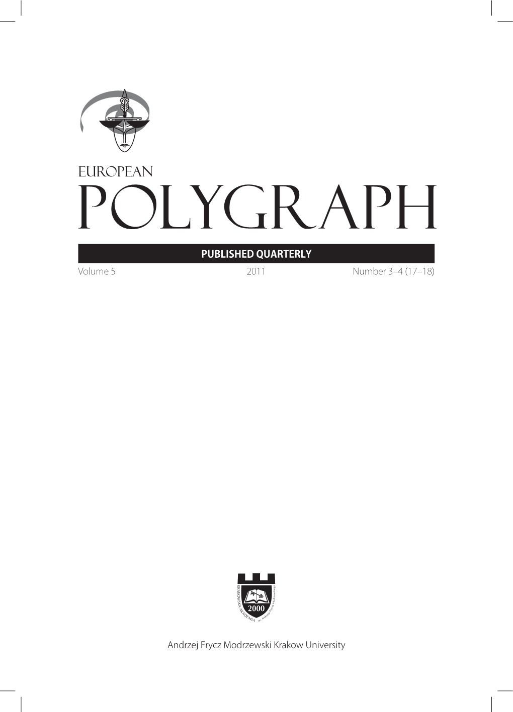 The Result of a Polygraph Examination as an Argument in Criminal Investigation Cover Image