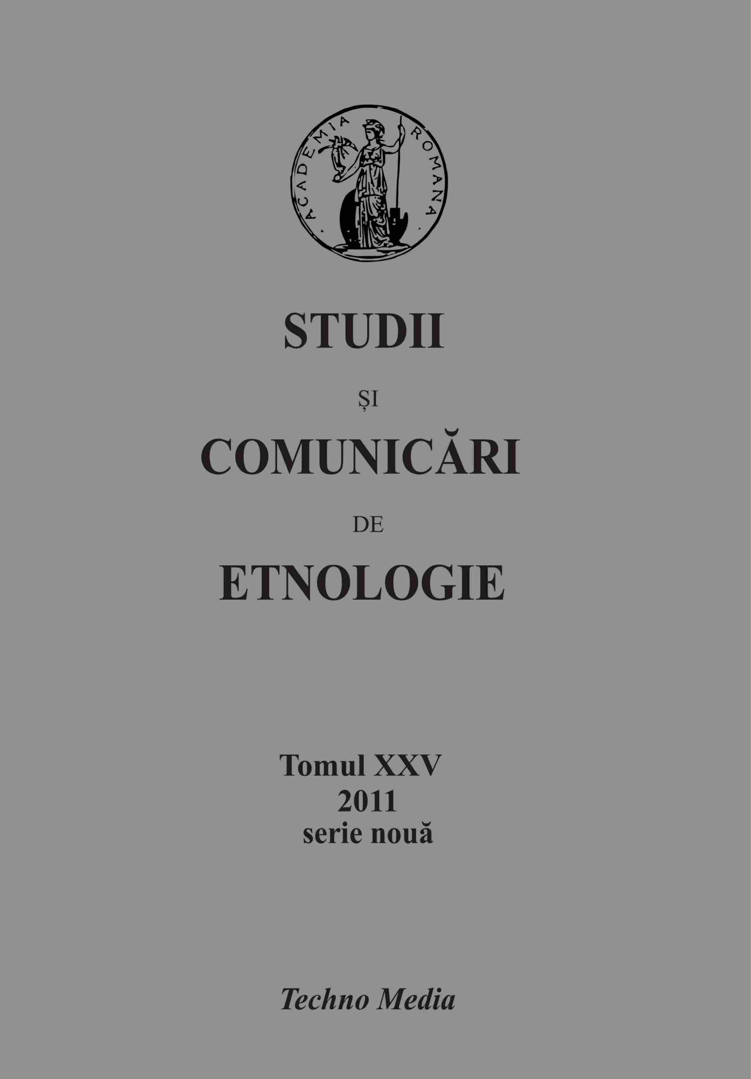 Studii și comunicări de etnologie la 25 de numere