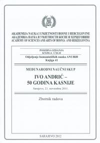 Ivo Andrić i izgradnja (post)jugoslovenskih nacionalnih kanona – srpski primer