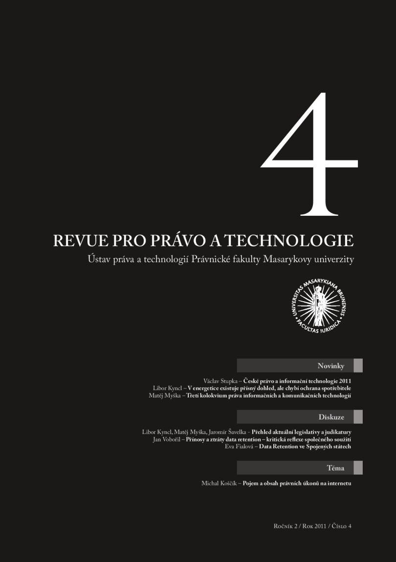 Case-law search engine on the websites of the Supreme Court of the Czech Republic Cover Image
