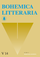 Pokus o teoretickou reflexi prostoru v literárním díle s ohledem k vybraným filozofickým a literárněteoretickým koncepcím (I. Kant, M. Heidegger, strukturální stanovisko)