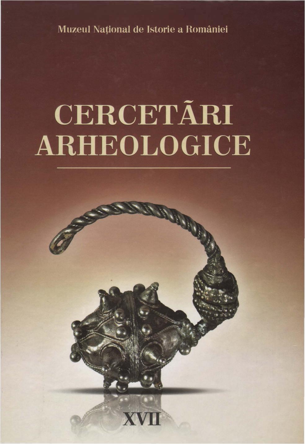 Preventive archaeological researches in Baloteşti area (Ilfov county) Cover Image