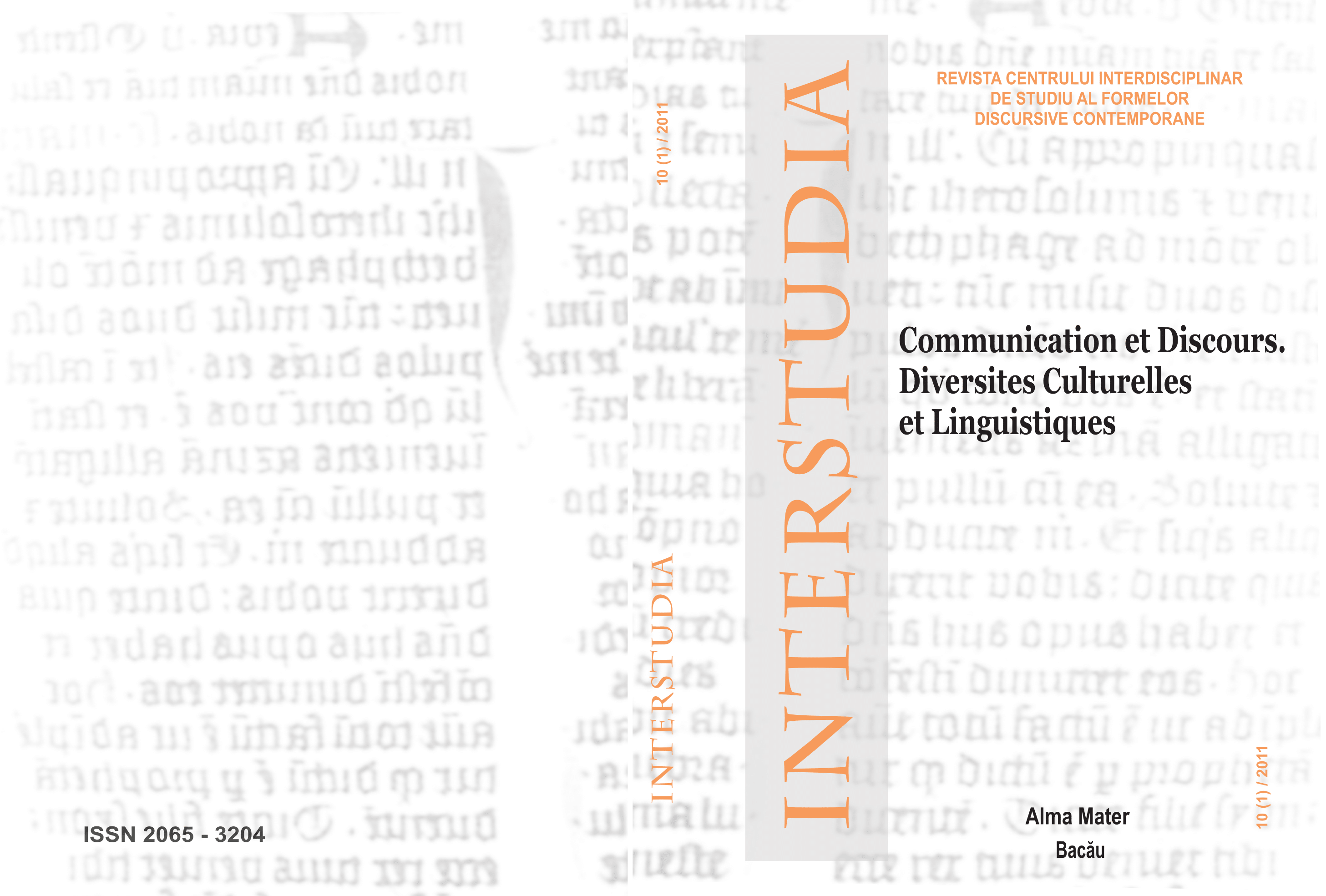 The linguistic and cultural relativism – Romanian perspectives Cover Image