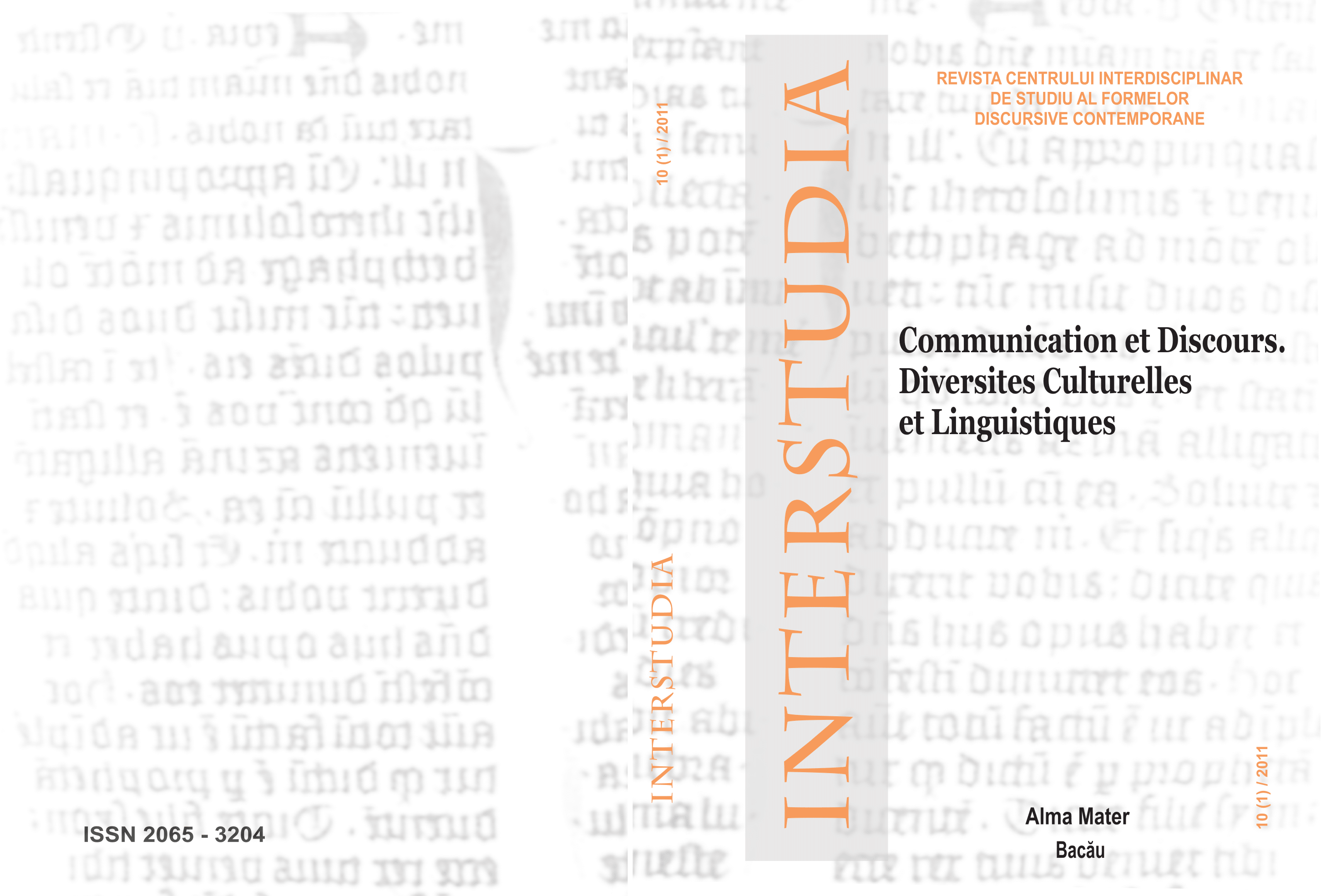 The third culture and the possibility of a genuine intercultural communication; a possible theory of intercultural tolerance Cover Image