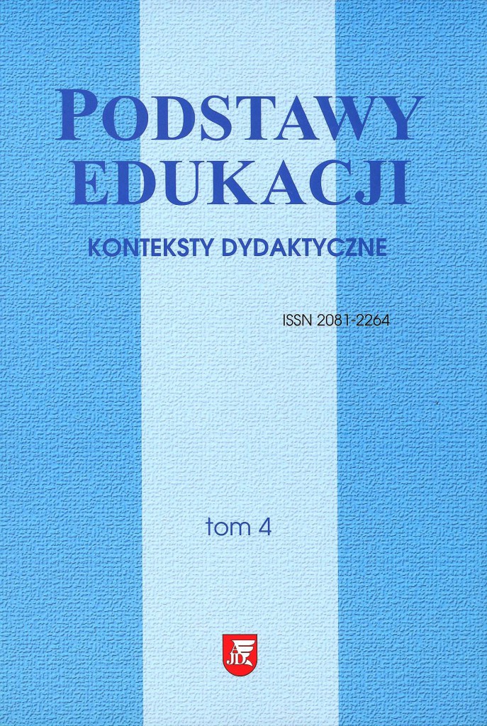 Rozważania nad analizą podejścia
do systemu edukacji przez Nową Partię Pracy
Polityka oświatowa Anglii a system dydaktyczny