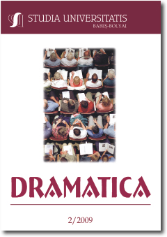 SELF-DERISIVE THEATRICALISATION OF IDENTITY: IMAGOLOGICAL CLICHĖS IN THE ROMANIAN DRAMATURGY Cover Image