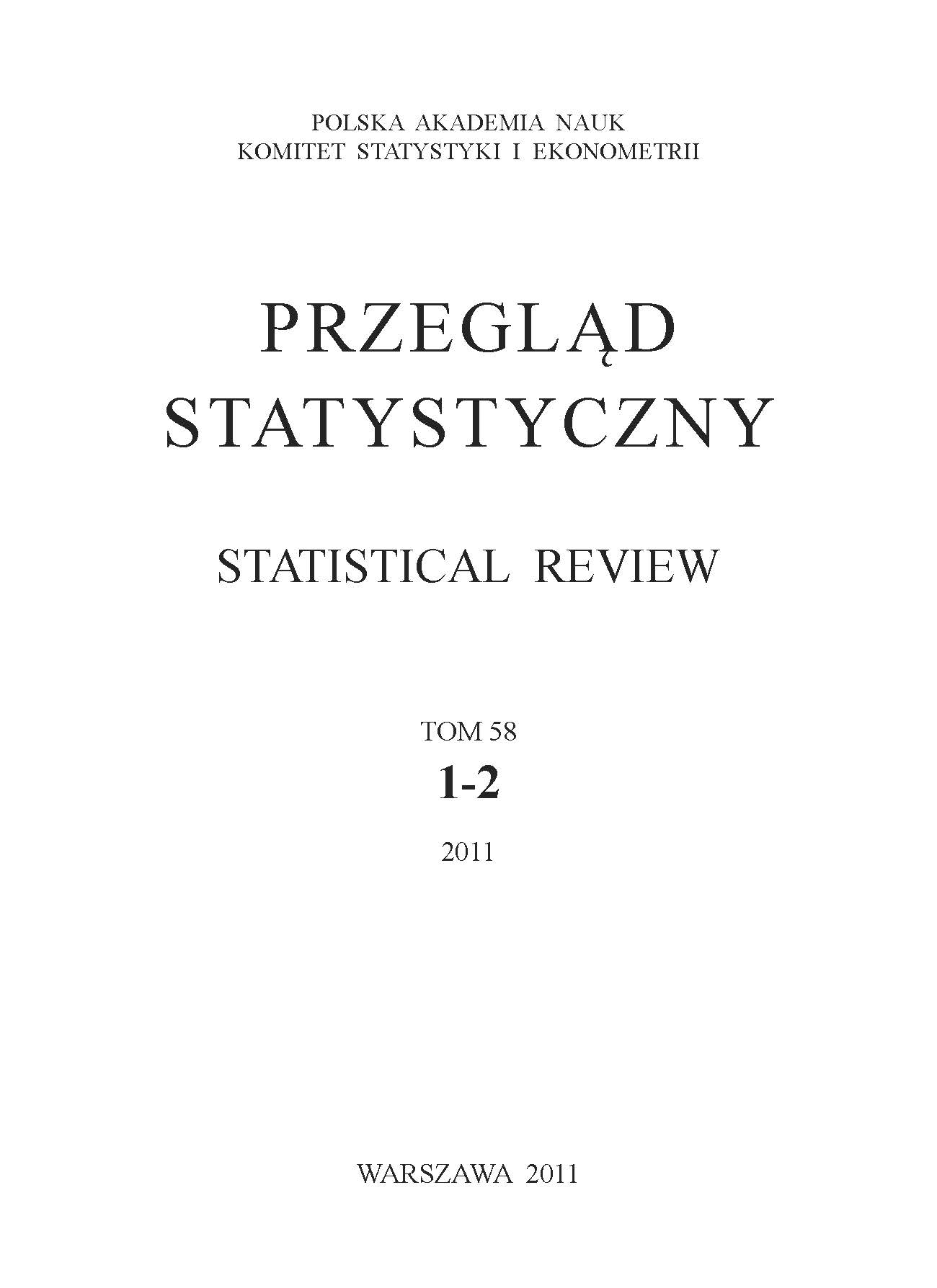 Statistical inference on changes in income polarization in Poland Cover Image
