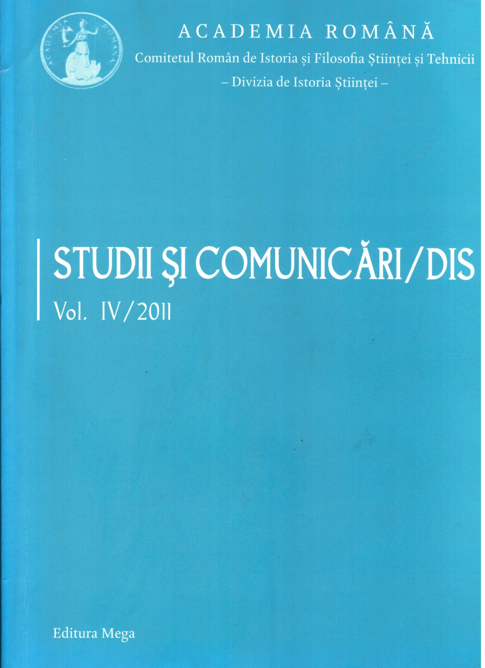 Informaţii mineralogice din secolul al XVIII-lea privind teritoriul României în opera lui Luigi Ferdinando Marsigli, "Danubius Pannonico Mysicus: osbervationibus, geographicus, astronomicis, hydrographicis, historicis, physicis"