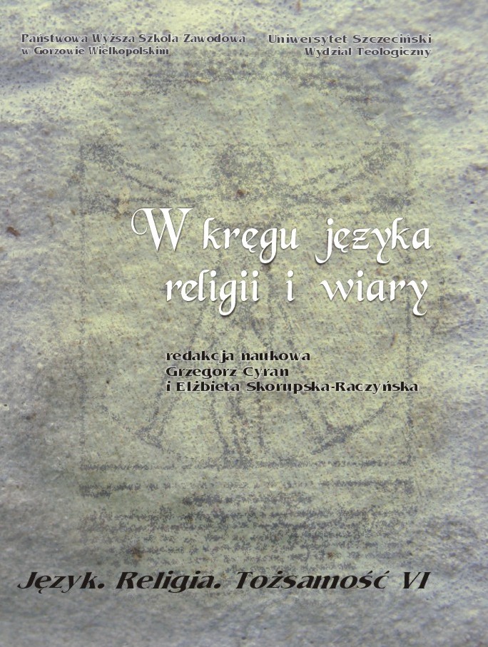 Ordinary people and their ordinary struggles with the world and with God in the context of Czech literature of the twentieth century Cover Image