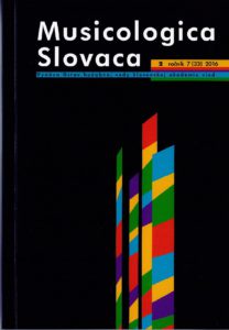Sources of Slovak Music: Musical Instrument – Source of Artifi cial Music. Prešov, September 13 – 14, 2011 Cover Image