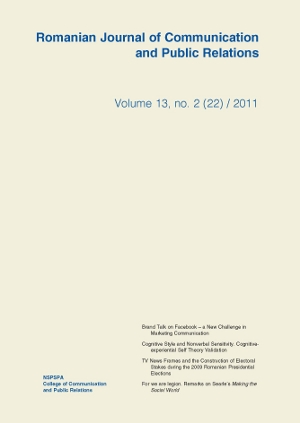 Cognitive style and nonverbal sensitivity. Cognitive-experiential self theory validation Cover Image