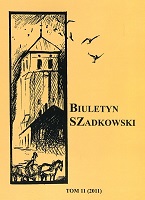 Szadek decanate archives in Diocese Record Office in Włocławek - part II Cover Image