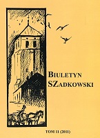 Musical life in Szadek in years 1844-1860 in the light of the press Cover Image