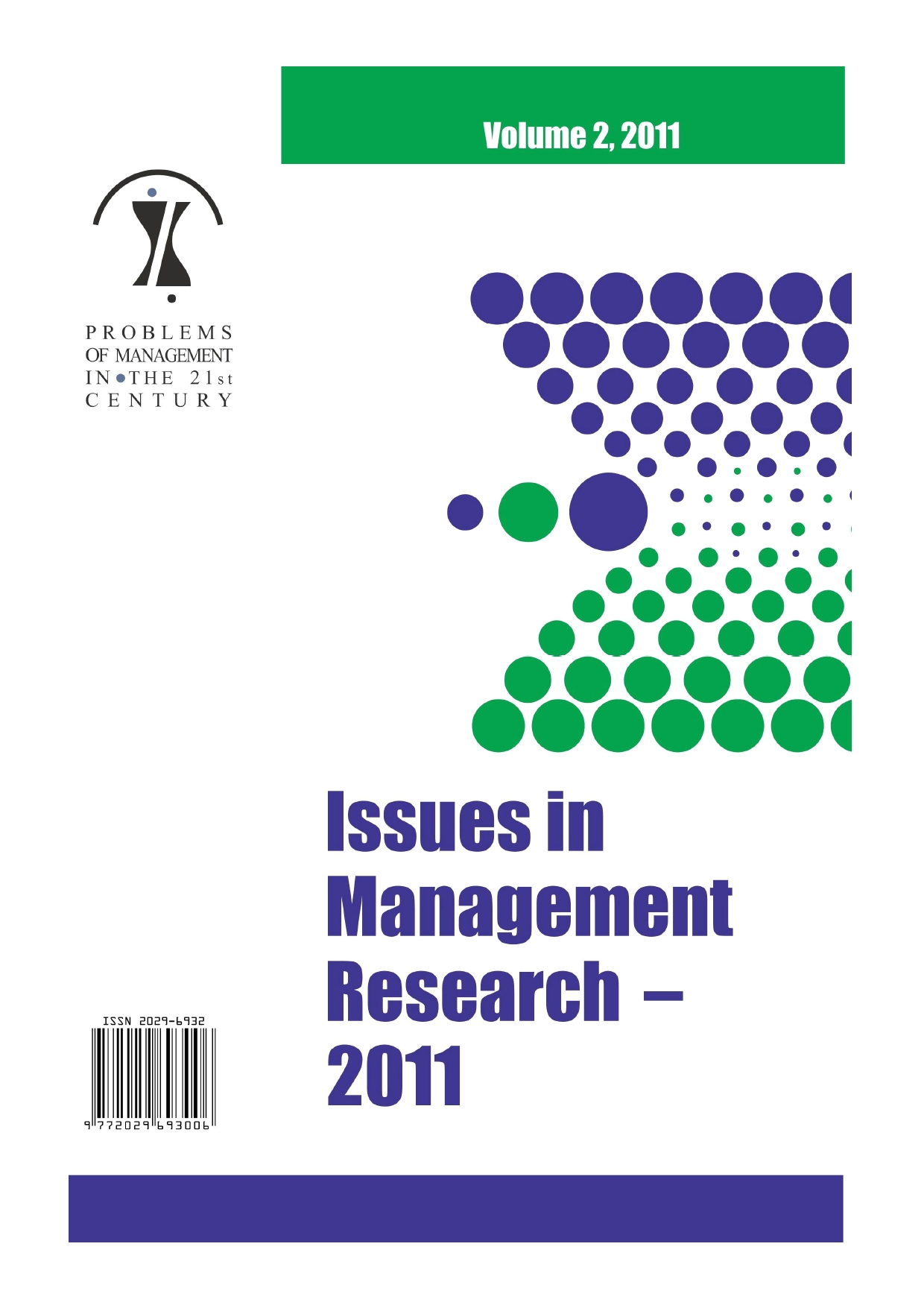 A MAIN SOLUTION FOR PROBLEMS OF MANAGEMENT IN THE 22ND CENTURY Cover Image