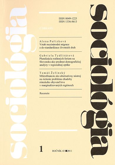 Šubrt, Jiří a kolektív: Contemporary Sociology IV Cover Image