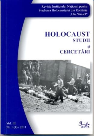 The Jews from the Chişinău Ghetto. Case Study: the Ghidighici  Massacre (august 1941) Cover Image