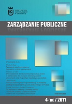 Factors determining knowledge assets and processes. 
Selected problems of organizational learning of public organizations Cover Image