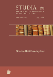The European Central Bank’s role in the context of the Economic and Monetary Union stability conditions. Cover Image