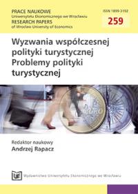 Tourism participation and social cohesion in Poland – selected aspects Cover Image