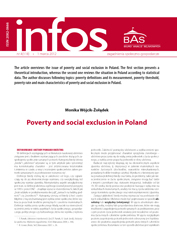 Poverty and social exclusion in Poland Cover Image