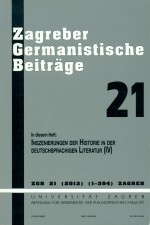 Der Raum der Vergangenheit und die Vergangenheit des Raumes. Reisebericht und zeitlich-örtliche Verschmelzung bei W. G. Sebald Cover Image