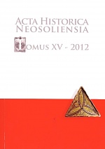 Beckov in the Notitia of Matthias Bel Cover Image