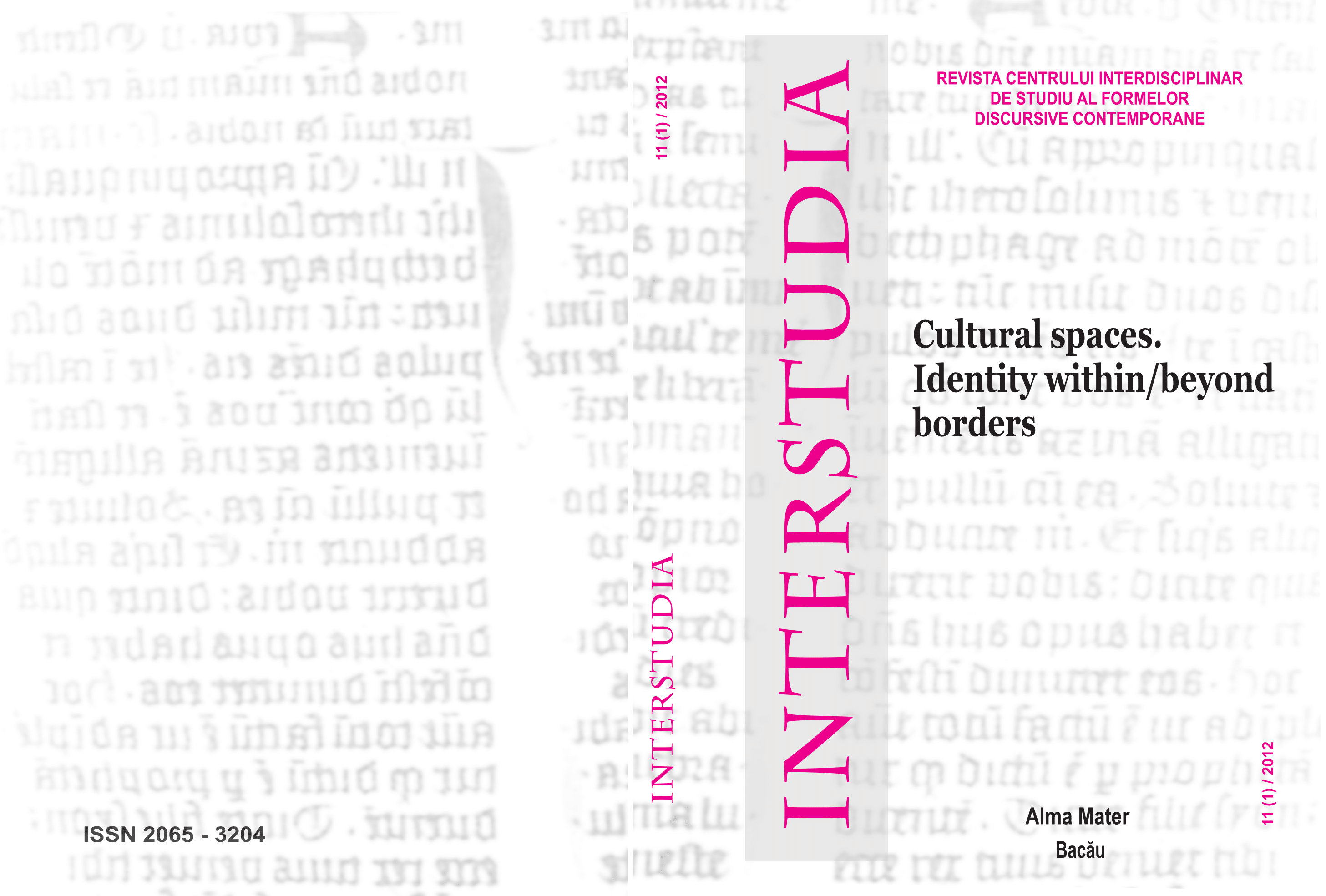 EXPLORING THE STYLISTICS OF GENDERED IDENTITIES 
WITHIN BOUNDARIES AND BEYOND BORDERS 
 Cover Image