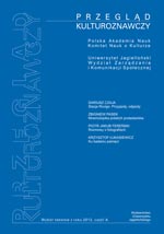 Kulturoznawstwo – realizujący się projekt Cover Image