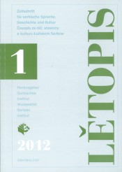 Report of the international hybridology conference of the Sorbian Institute in Schleife, 27.–30. 10. 2011 Cover Image