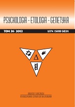 The application of the construct of personality for ass ess ment of the qualification of working dogs and description of ass istance dog Cover Image