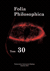 Transcendental "epoché" and the problem of transformation of "ego" Cover Image